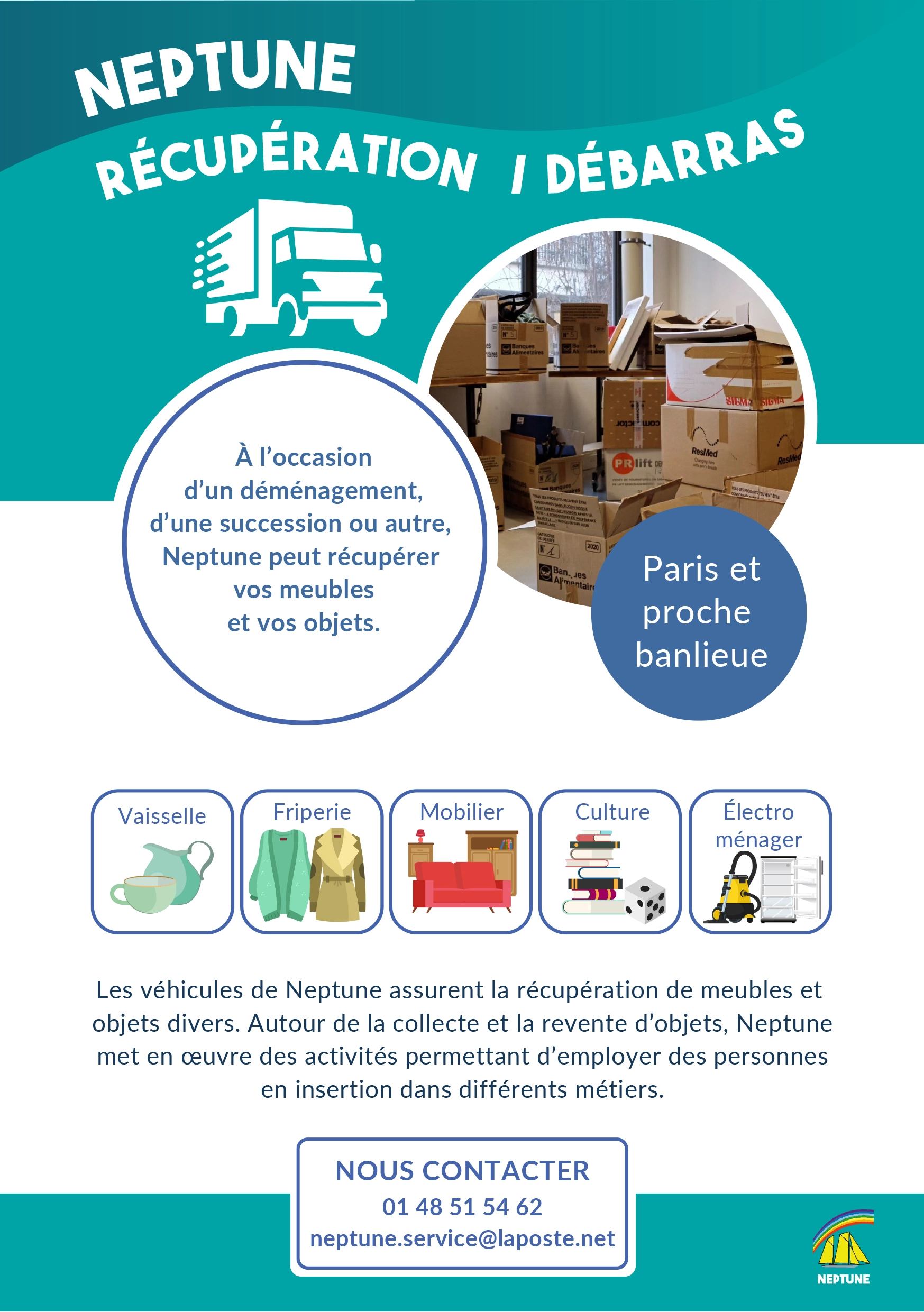 Affiche graphique de la PLAINE COMMUNE où il y ait écrit le savoir est proche