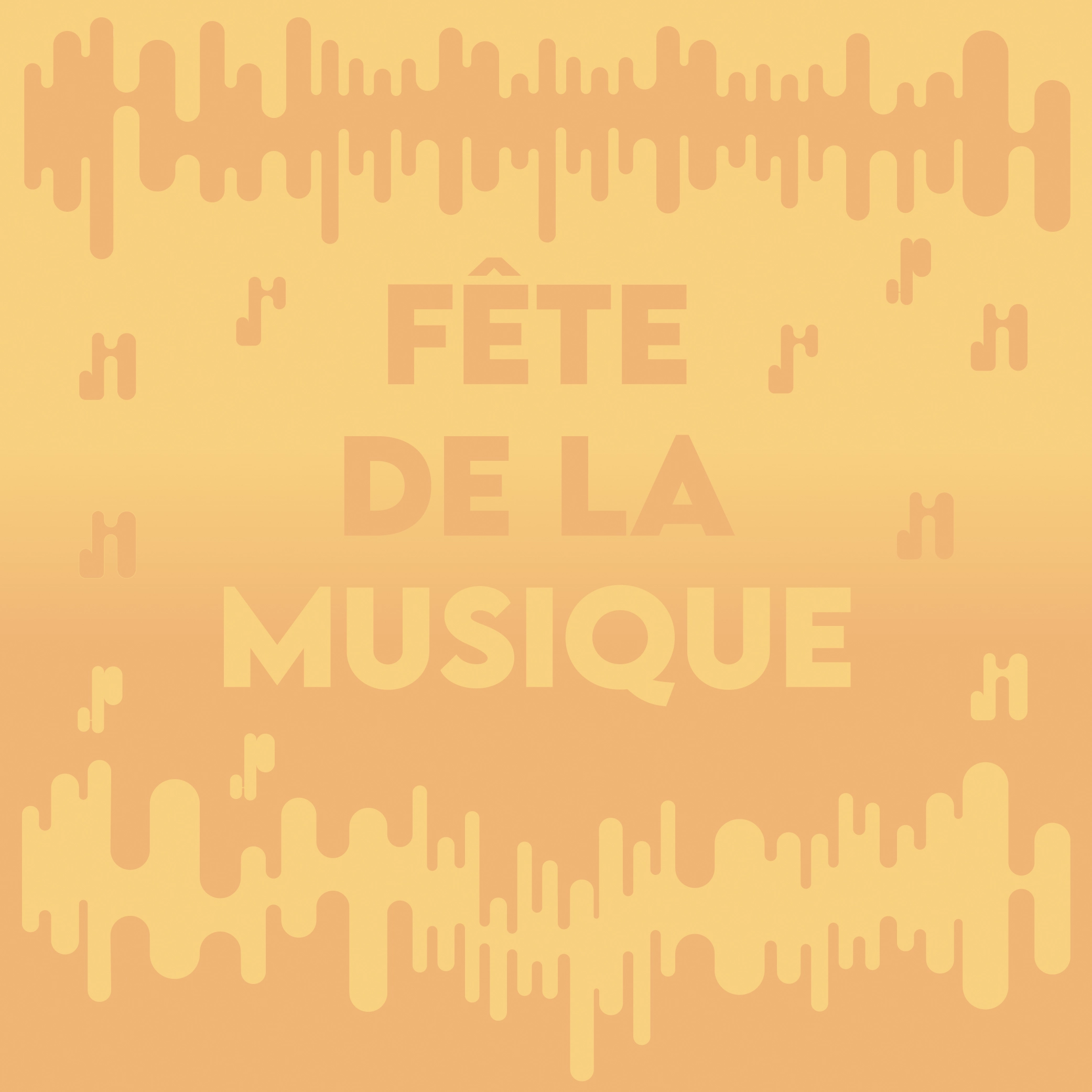 illustration graphique et abstraite d'un son musical en mouvement